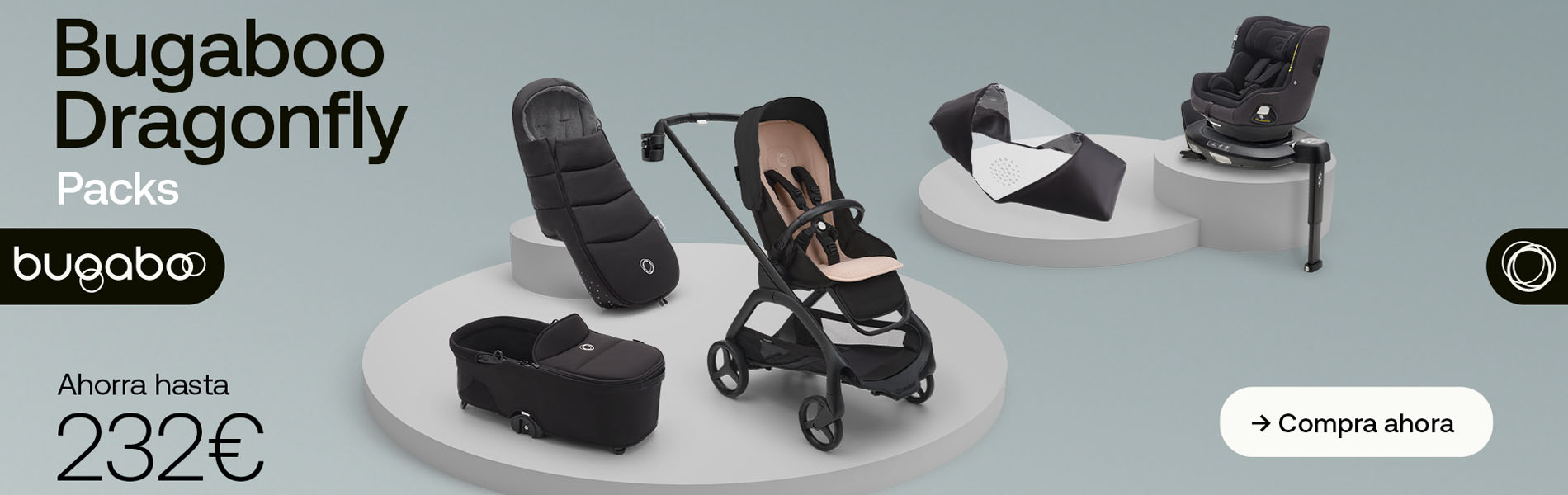 Bugaboo Dragonfly packs con descuento